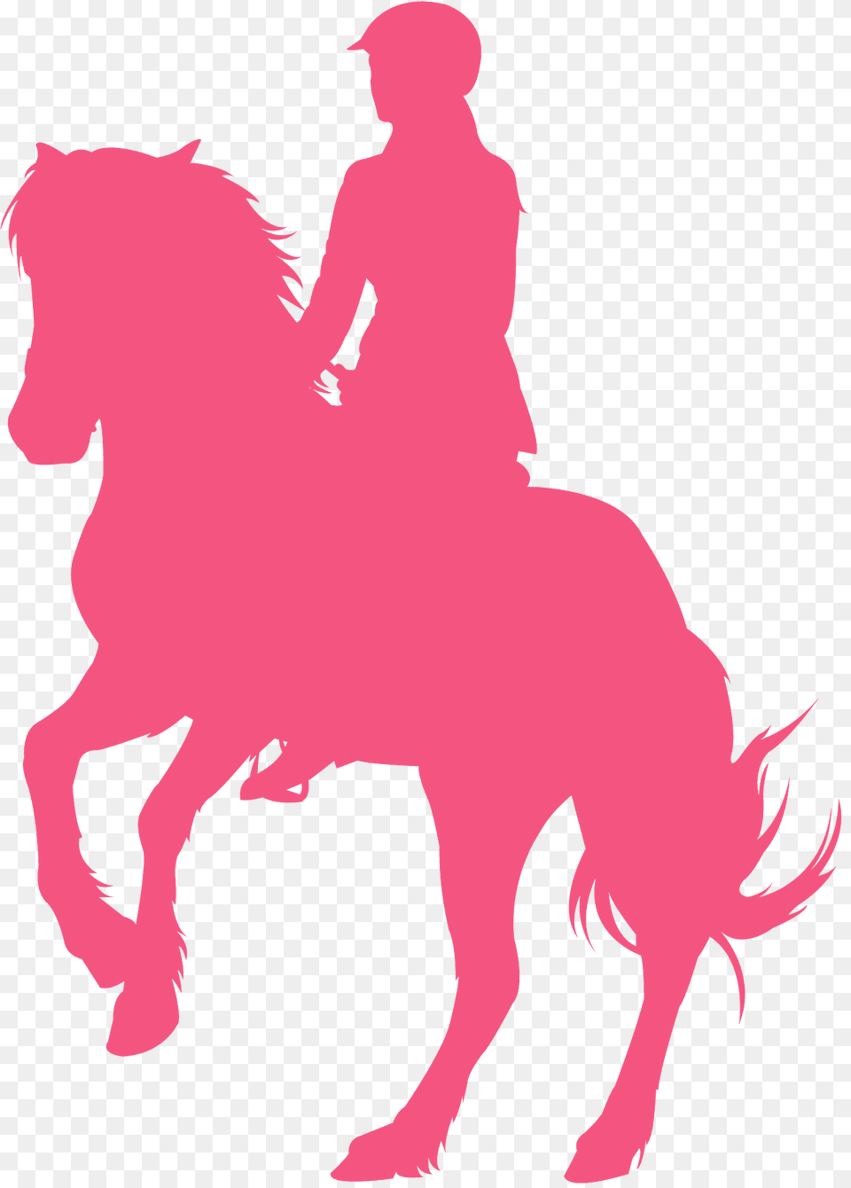 Rearing Horse Silhouette, Person, Animal, Mammal, Equestrian Free Png