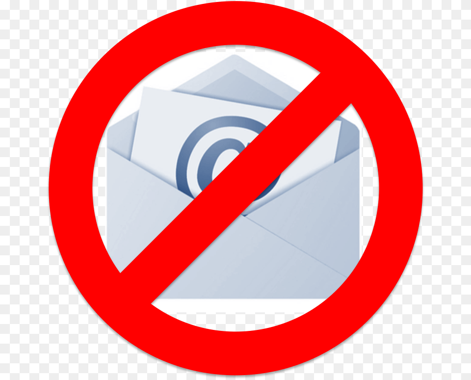 Reasons Construction Should Ditch Email Do Not Email, Envelope, Mail, Road Sign, Sign Png Image