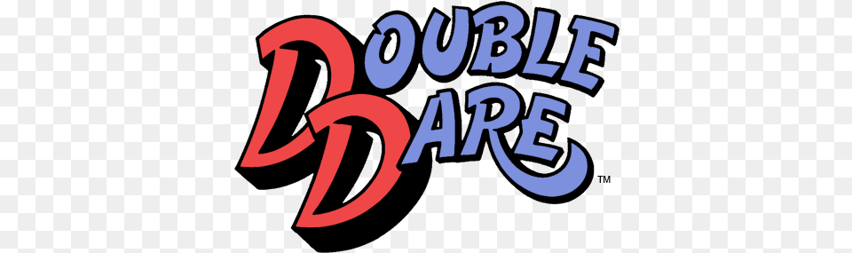 Reasons We Loved Nickelodeon Double Dare Double Dare Old Logo, Text, Dynamite, Weapon Free Png