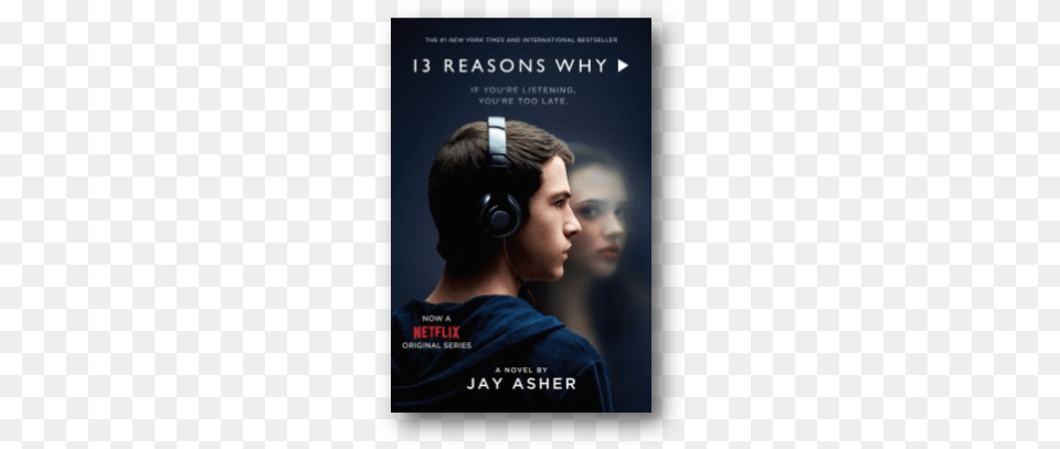 Reasons Why By Jay Asher, Book, Publication, Headphones, Electronics Png Image