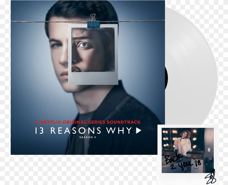 Reasons Why Season 2 Official Soundtrack Vinyl Digital, Art, Collage, Adult, Person Free Png Download