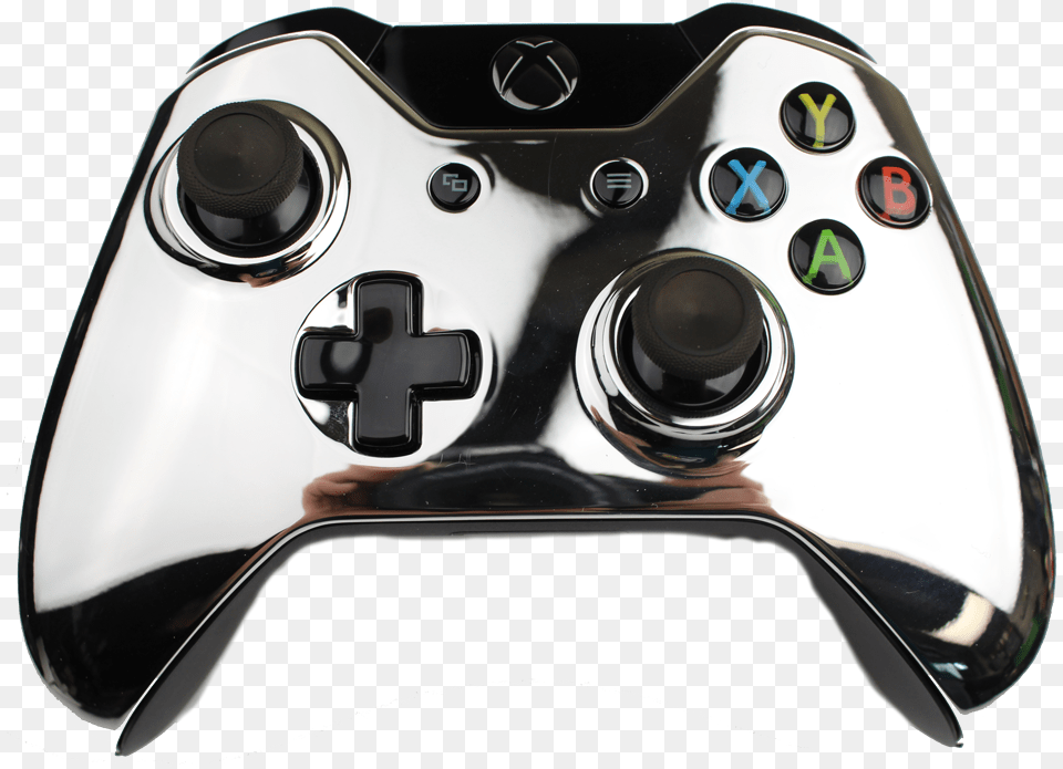 Reassembling Your Xbox One Xbox One S Controller Chrome, Electronics, Camera, Joystick Free Transparent Png