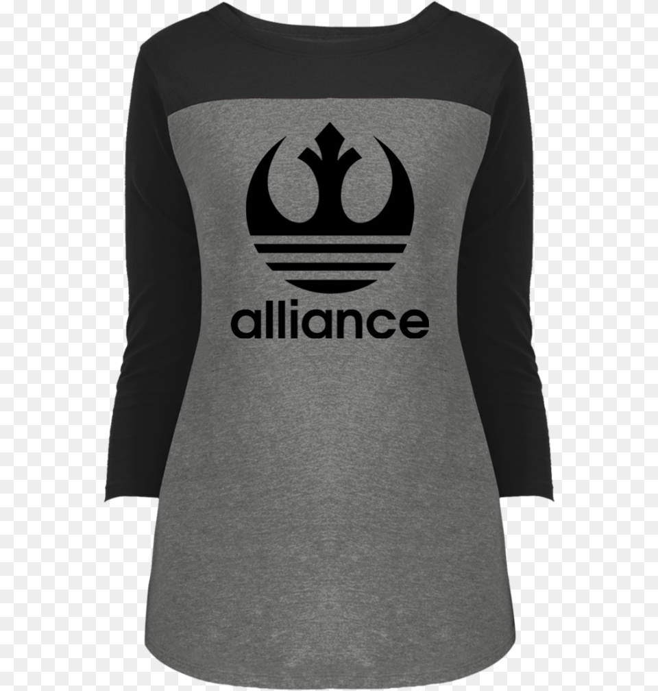 Rebel Alliance Logo Star Wars Inspired Longsleeved Rebel Alliance, Clothing, Long Sleeve, Sleeve, T-shirt Free Png Download