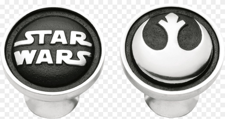 Rebel Alliance Pewter Cufflinks Rebel Alliance Star Wars Cufflinks, Logo, Machine, Symbol Free Png Download