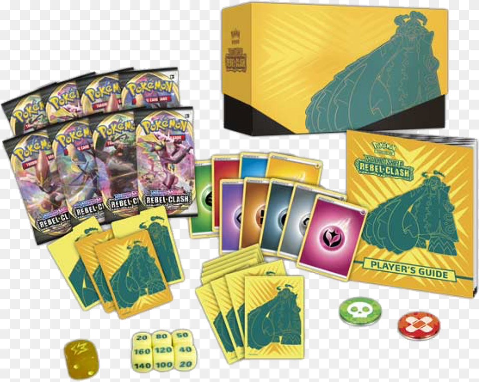 Rebel Clash Elite Trainer Box Closer Look Pokmon Tcg Pokemon Rebel Clash Elite Trainer Box Free Transparent Png