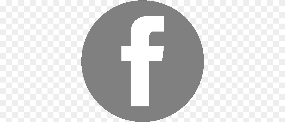 Rebel Donut Logo Facebook Gris, Cross, Symbol, Text, Number Free Png Download