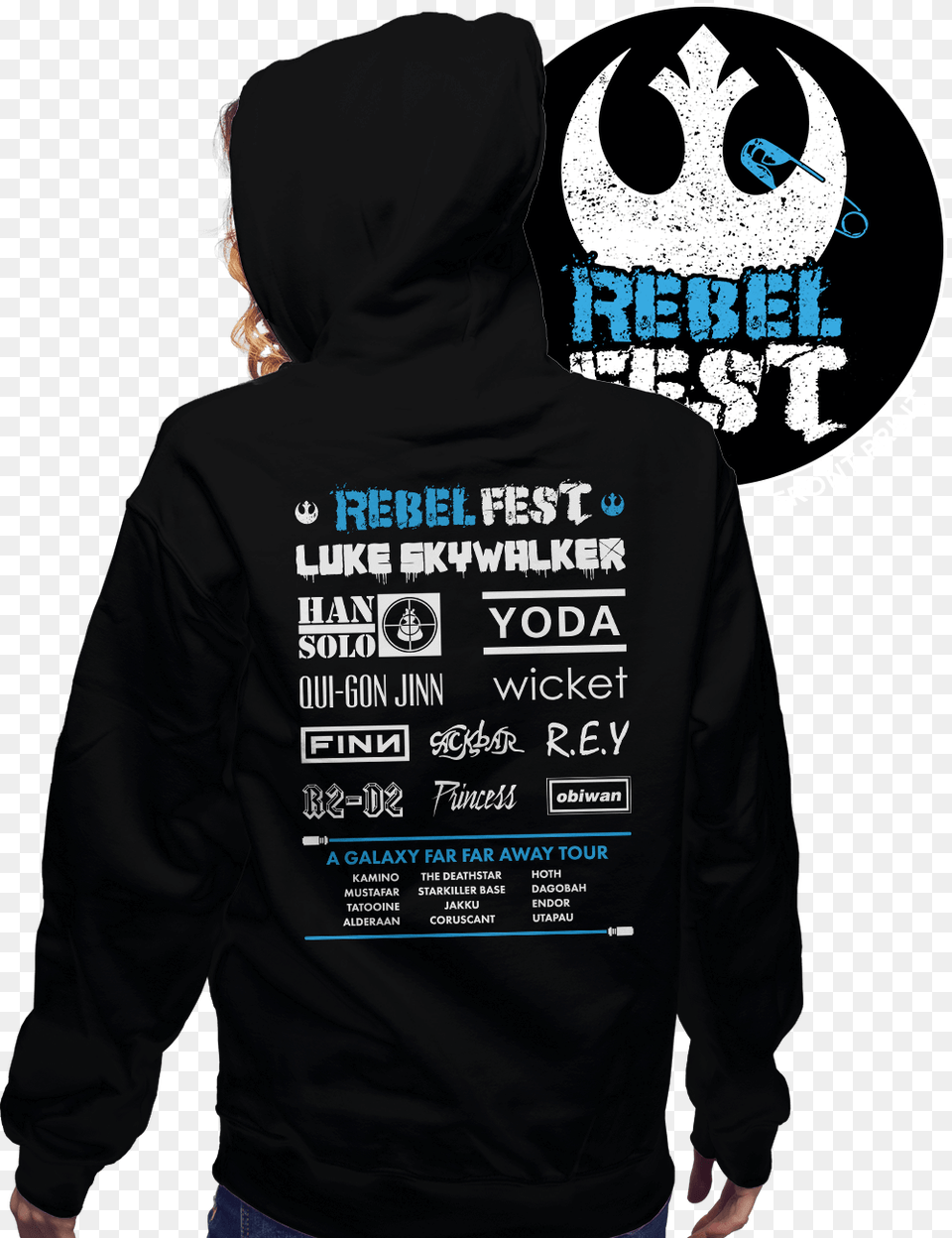 Rebel Fest Hoodie, Clothing, Hood, Knitwear, Sweater Png