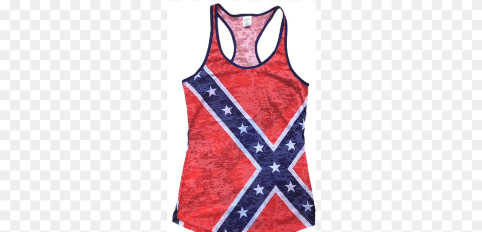 Rebel Flag, Clothing, Tank Top Png Image