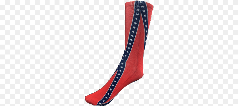 Rebel Flag Socks Sock, Person, Clothing, Hosiery Png