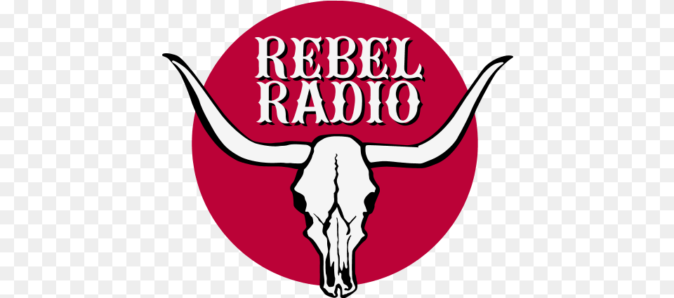Rebel Radio Logo Rebel Radio Gta 5 Full Size Radio, Animal, Cattle, Livestock, Longhorn Png Image