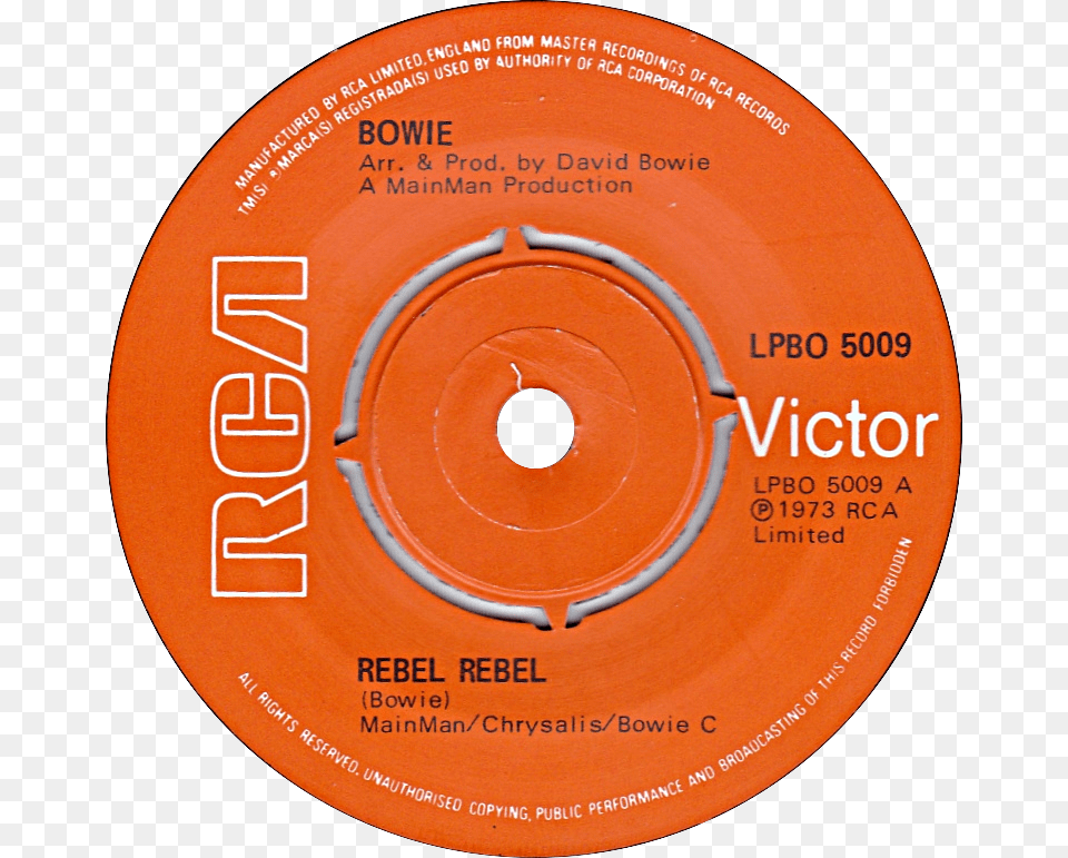 Rebel Rebel By David Bowie Uk Vinyl Pressing, Disk, Dvd, Machine, Wheel Png Image