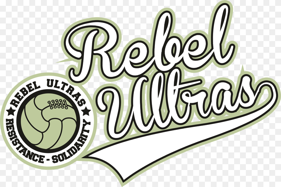 Rebel Ultras Sticker Calligraphy, Logo, Dynamite, Weapon, Text Free Png Download