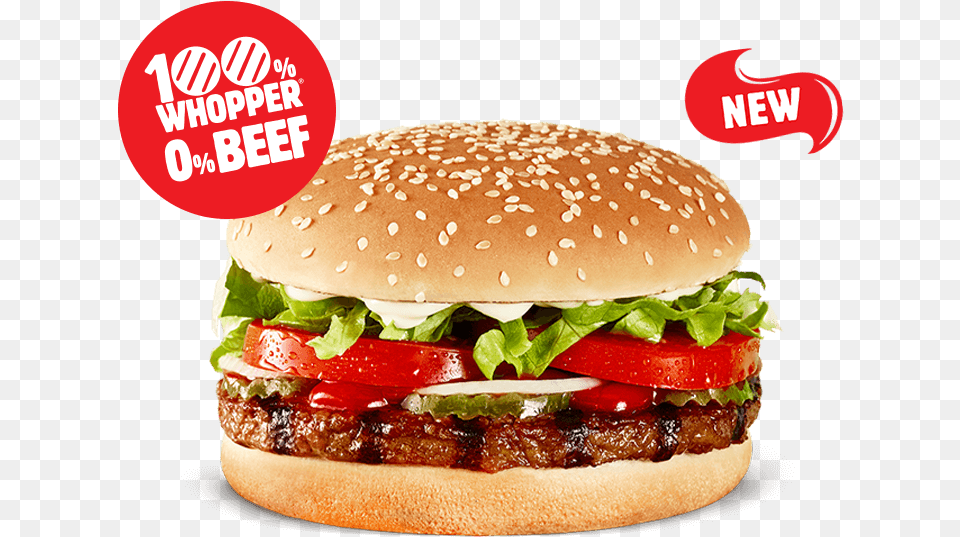 Rebel Whopper Cheeseburger, Burger, Food Free Png