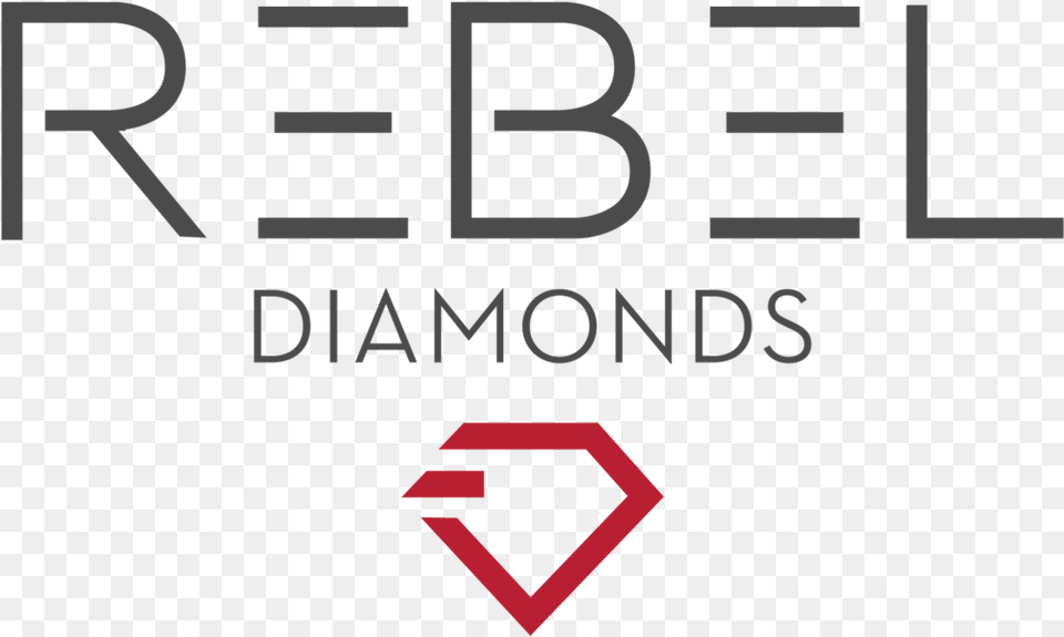 Rebeldiamonds Logo Sign, Text, Symbol Free Transparent Png