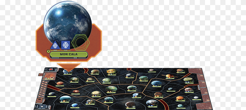 Rebellion Star Wars Planet Boardgame, Sphere Png