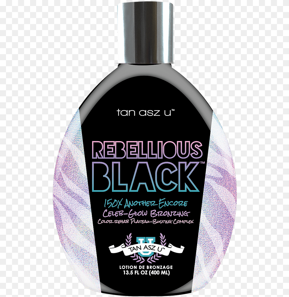 Rebellious Black Tanincorporated Solution, Bottle, Cosmetics, Perfume Png