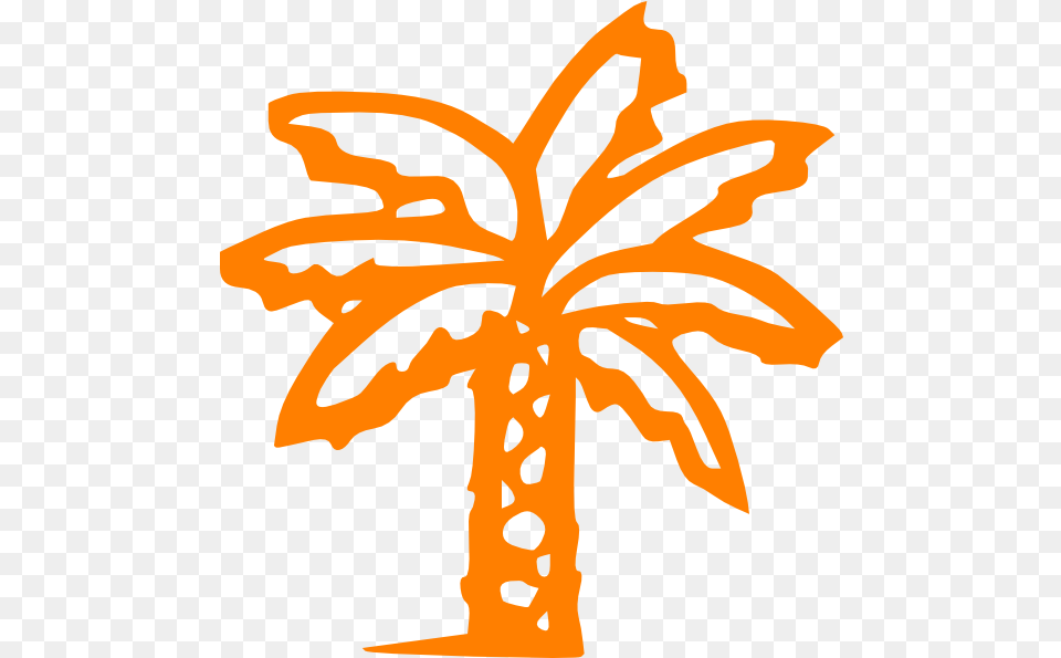 Rec Ultra Orange Tree, Leaf, Palm Tree, Plant, Person Free Png Download