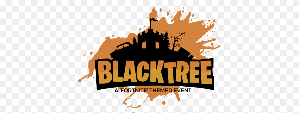 Recap Black Tree Paintball Illustration, Advertisement, Poster, Logo, Architecture Free Png Download