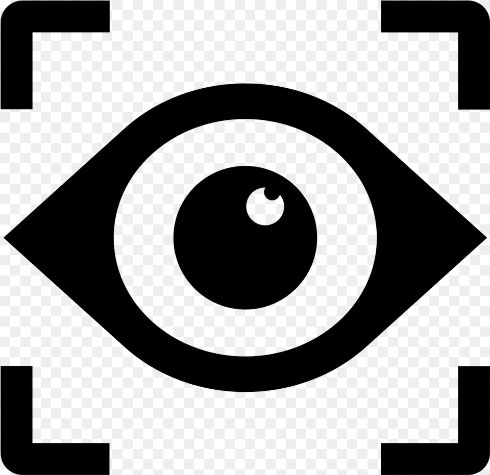 Recasens A Eye Tracking Icon, Gray Free Png