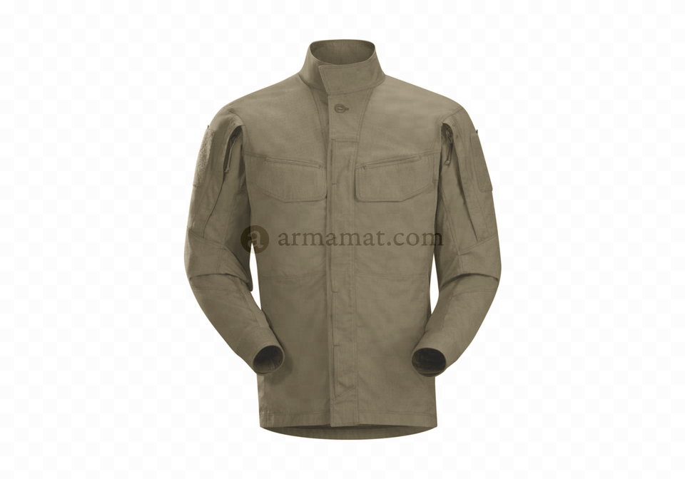 Recce Shirt Ar Ranger Green S Arc Teryx Recce Shirt, Clothing, Coat, Jacket, Long Sleeve Free Png