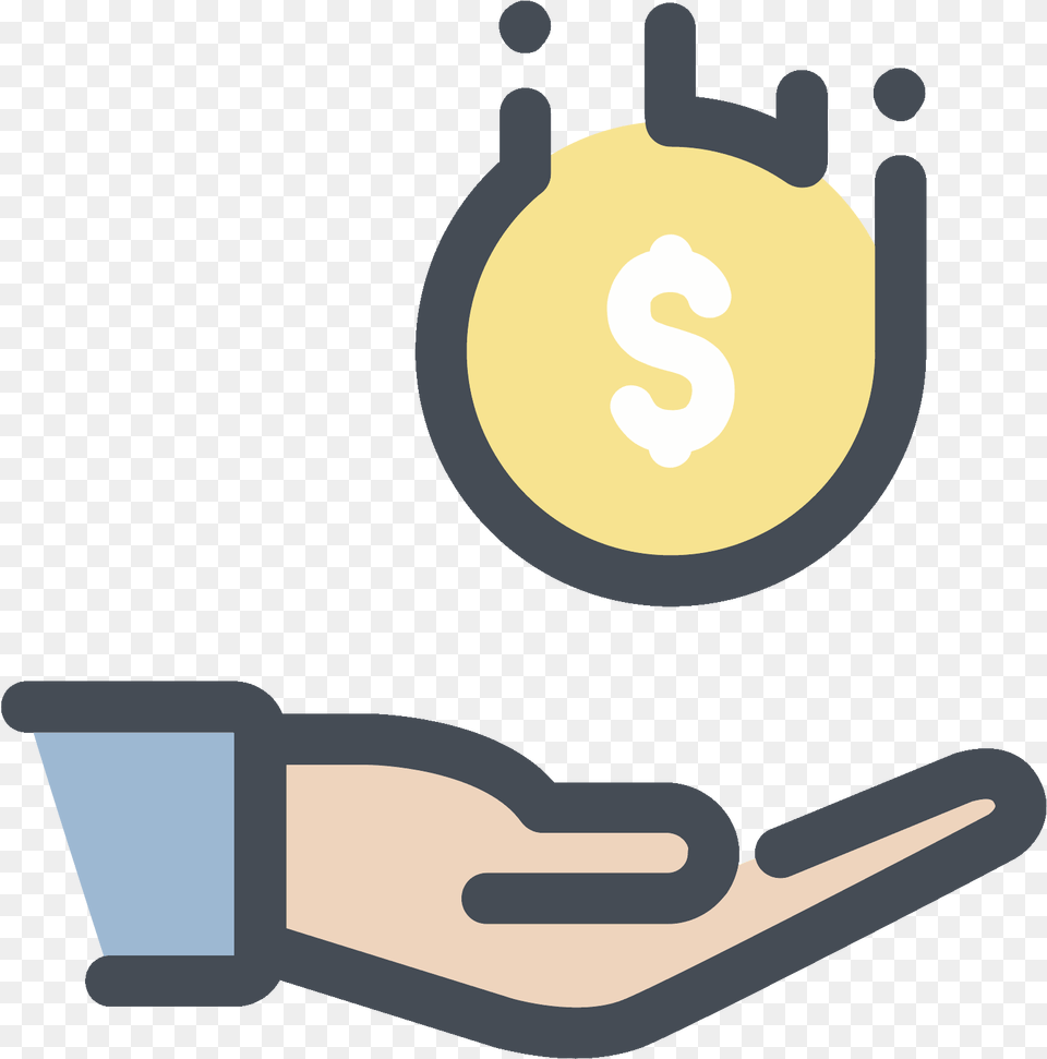 Receive Dollar Icon Iconos De Salud, Text, Astronomy, Moon, Nature Free Transparent Png