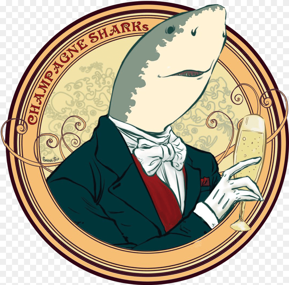 Received Pronunciation Mcmurphy Champagne Shark, Adult, Male, Man, Person Png Image