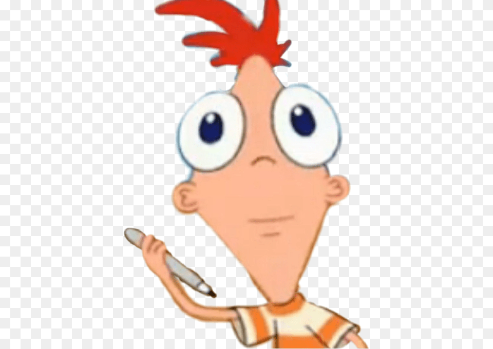 Recent Front Face Phineas, Baby, Person, Cartoon Free Png Download