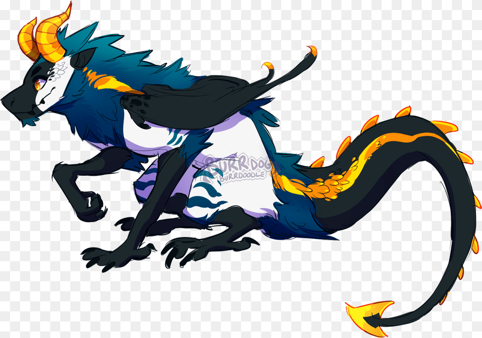Recent Illustration, Dragon, Person Png Image