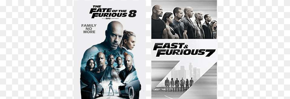 Recent Production Credits Fate Of The Furious 2017 Poster, Advertisement, Adult, Male, Man Png Image