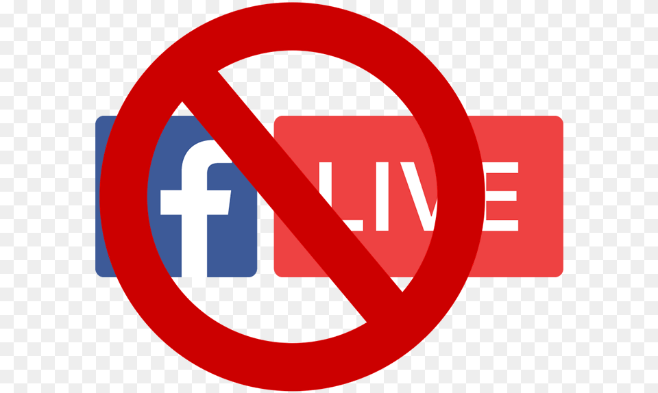 Recent Viral Violence Sparks Call For Ban On Facebook Facebook Live, Sign, Symbol, First Aid, Logo Free Png Download