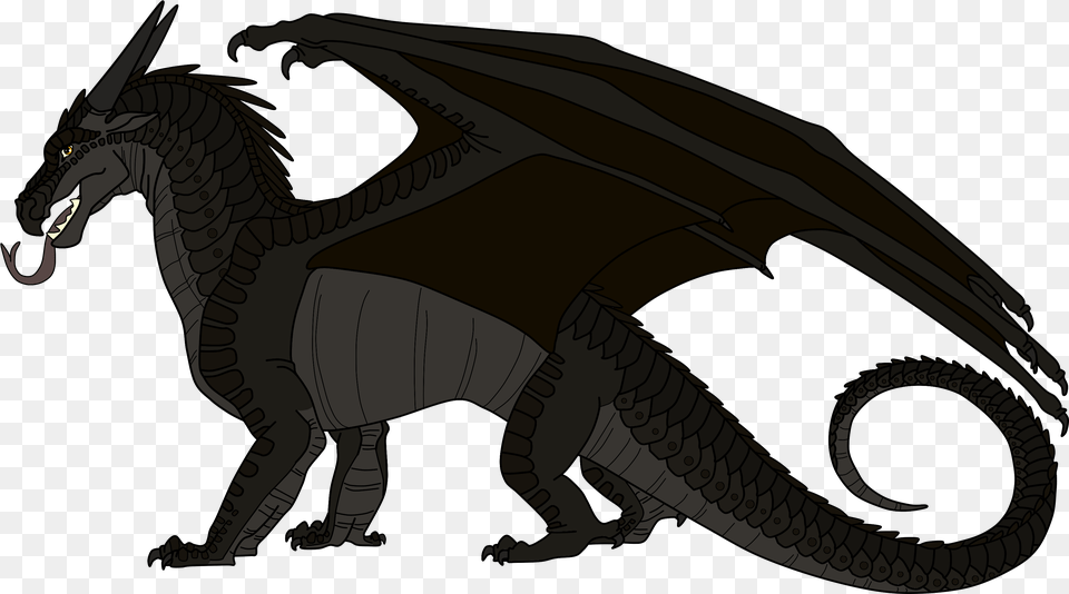 Recent Wings Of Fire Seawing Nightwing Hybrid, Dragon, Animal, Dinosaur, Reptile Free Png