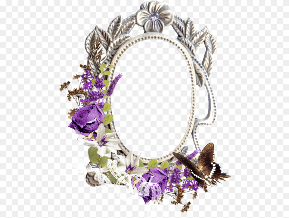 Recently Shared Photos Watercolor Corner Purple Flower Border, Accessories, Plant, Jewelry, Animal Png