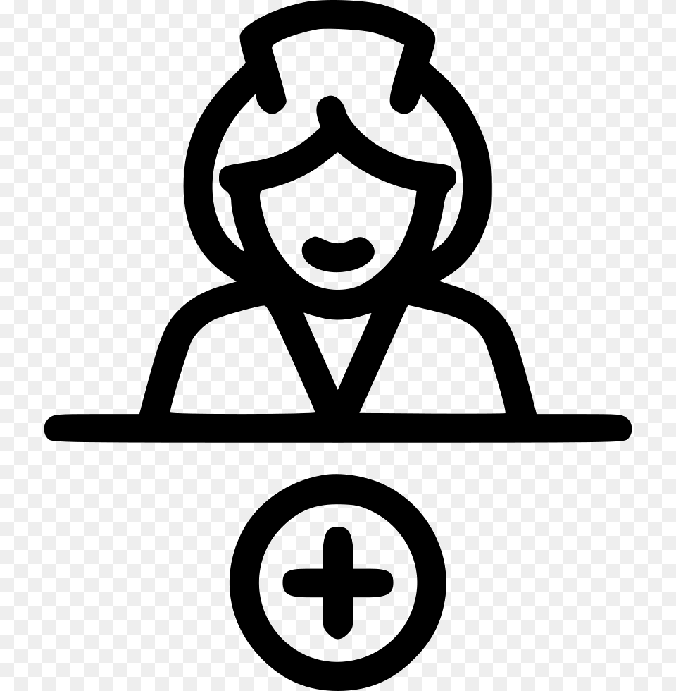 Reception Svg Icon Nurse Reception Icon, Stencil, Logo, Symbol, Device Free Transparent Png