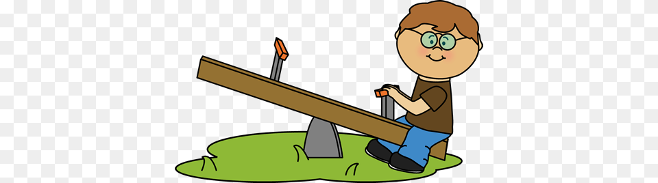 Recess Clip Art, Seesaw, Toy, Baby, Person Free Png Download