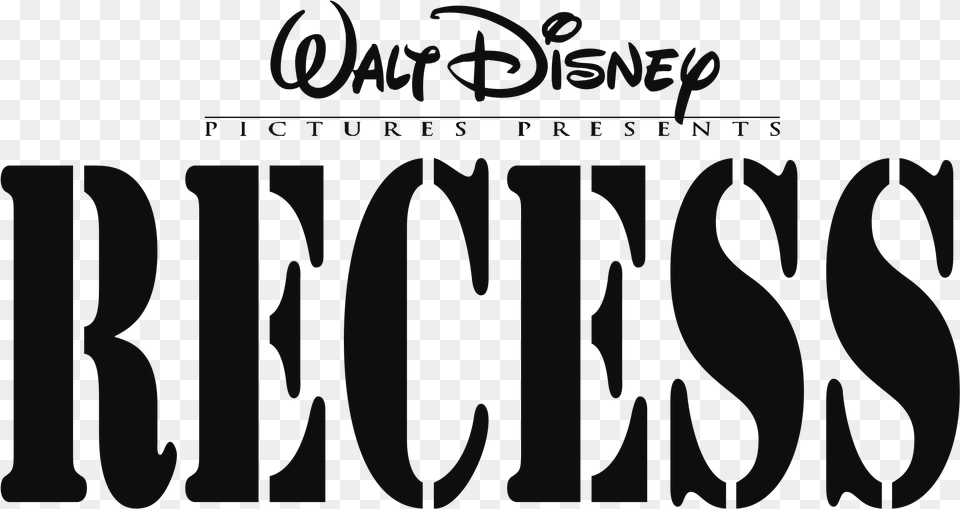 Recess Logo Disney Recess, Text Png