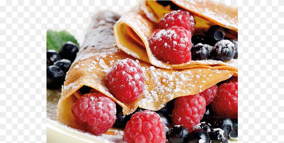 Recette Crepe Garnie De Fruits, Berry, Produce, Plant, Fruit Free Png