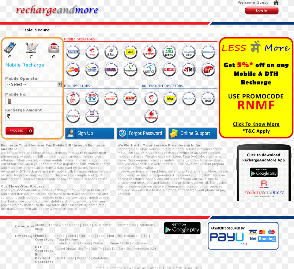 Recharge And More Competitors Revenue And Employees Payu, File, Advertisement, Text, Poster Free Png