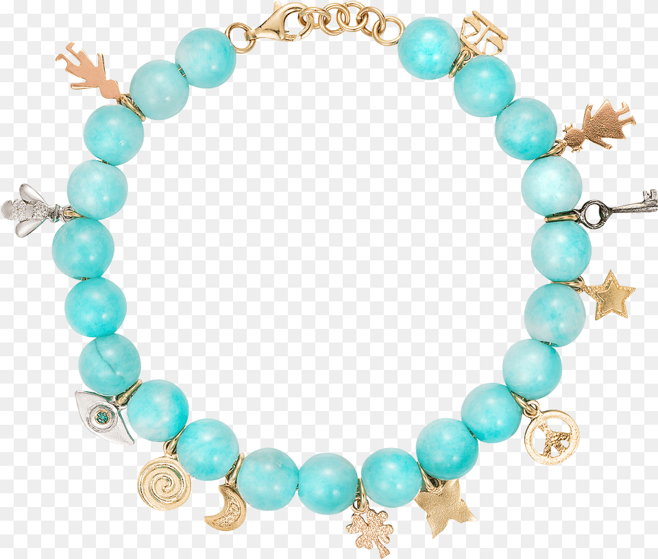 Recharmed Lucky Charms Bracelet Necklace, Accessories, Jewelry, Turquoise Free Png Download