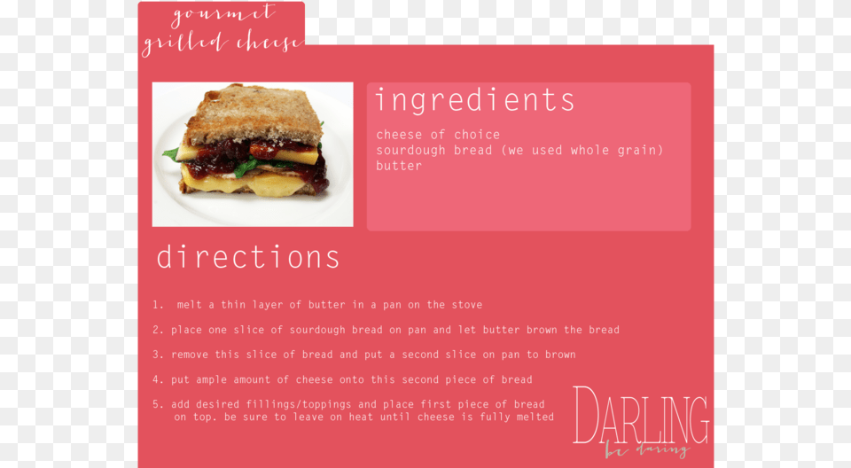 Recipe Card, Advertisement, Poster, Food, Sandwich Free Transparent Png