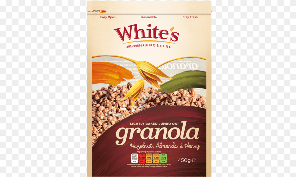 Recipe Ideas Whites Granola, Advertisement, Poster, Food Png