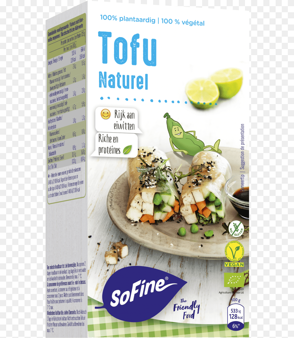 Recipes With Quotorganic Tofu Naturalquot Sofine, Advertisement, Food, Lunch, Meal Free Transparent Png