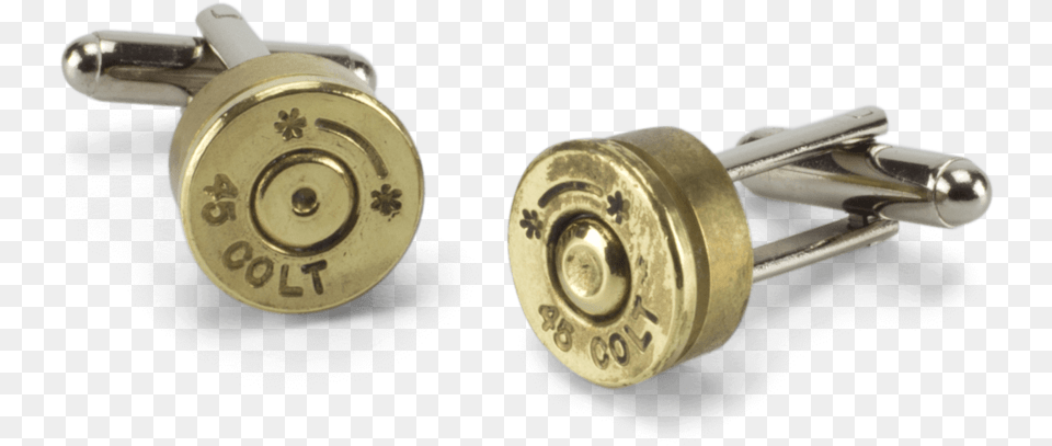 Reclaimed Bullet Shell Cufflinks Solid, Bronze, Blade, Razor, Weapon Png Image
