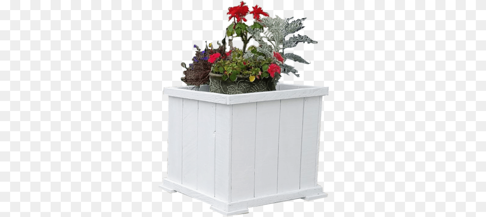 Reclaimed Wood Plant Box Bouquet, Jar, Planter, Potted Plant, Pottery Png Image