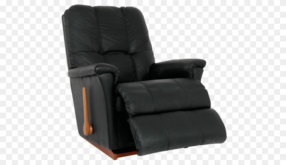 Recliner File Black Leather La Z Boy Rocker Recliner, Armchair, Chair, Furniture Png Image