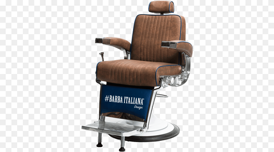 Reclining Barber39s Chair Barba Italiana Chair, Furniture, Cushion, Home Decor, Armchair Free Png Download