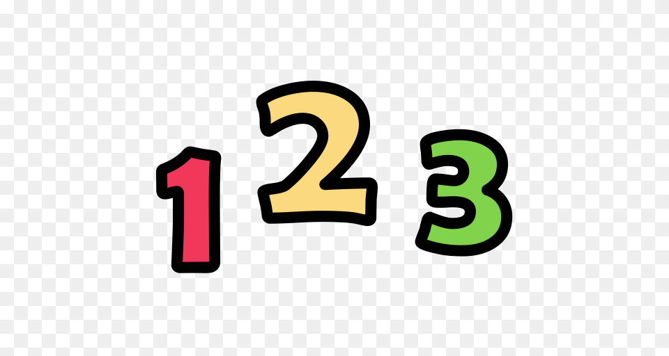 Recognize Numbers Numbers Icon With And Vector Format, Number, Symbol, Text Free Transparent Png