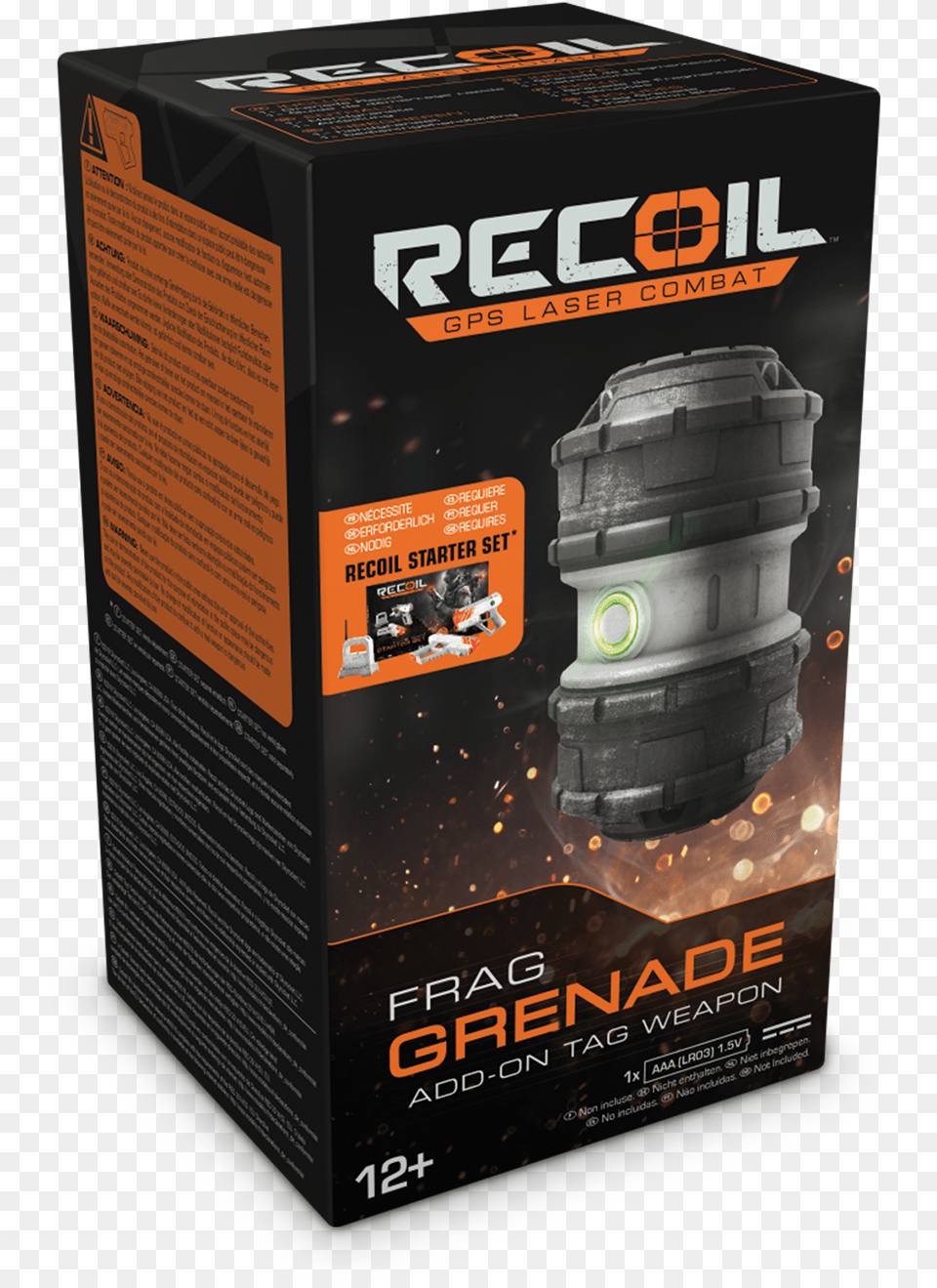 Recoil Gps Laser Combat Grenades Free Transparent Png