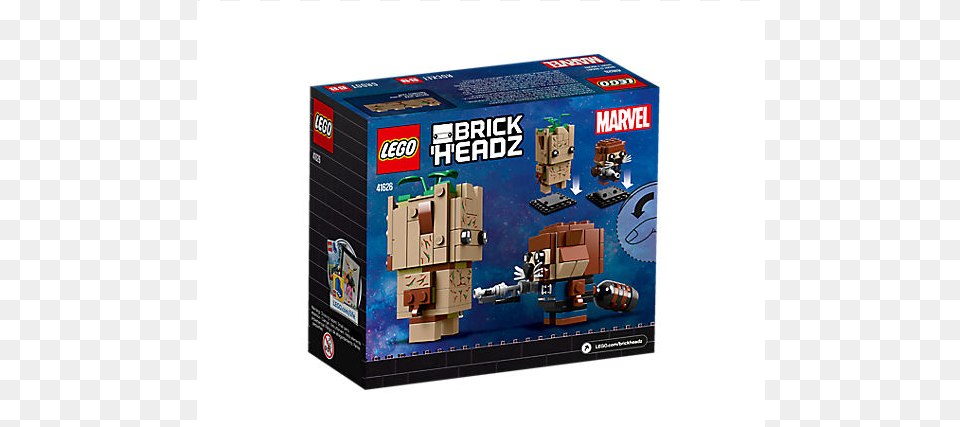 Recommended Stories Rocket And Groot Brickheadz, Box, Mailbox Free Png Download