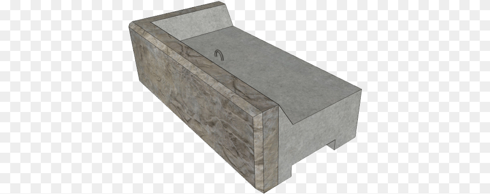 Recon Corner Top Block Wood, Bathing, Bench, Furniture, Tub Png