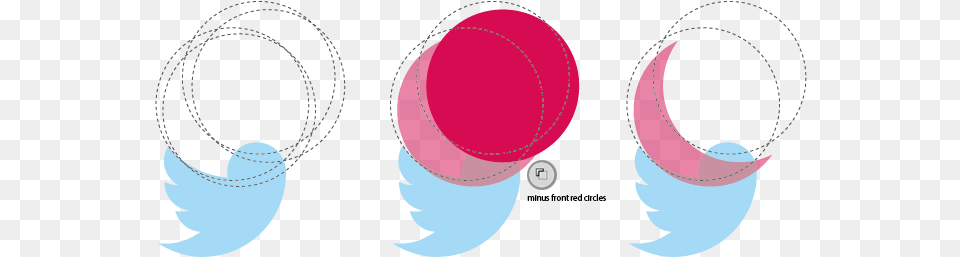 Reconstruct The Twitter Icon Using Circle Shapes Twitter Logo Design Circle, Nature, Night, Outdoors, Astronomy Png